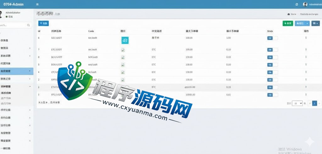 YOUKEY原生合约交易所源码/永续合约交易杠杆/法币交易OTC承兑商系统/原生APP