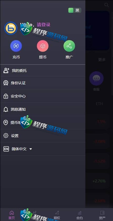 区块链Zaif交易所源码/15国语言秒合约交易所源码/新币申购/矿机平台/质押挖矿